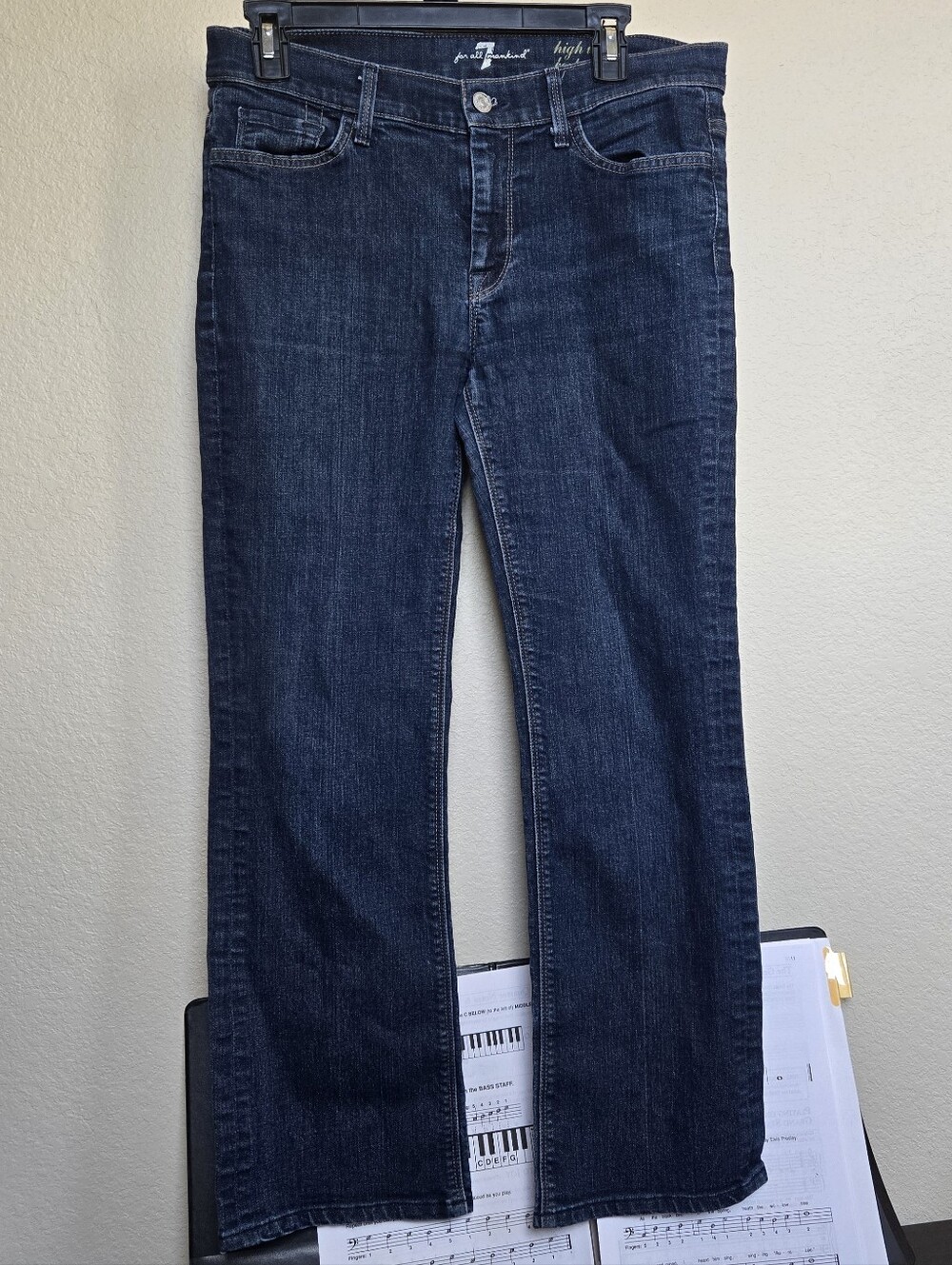 7 For All Mankind 7fam High Waist Bootcut Jeans 30
